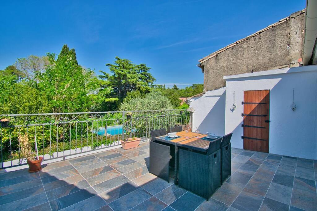 Maison De Charme Centre Lezignan-C. Avec Terrasse Villa Luaran gambar
